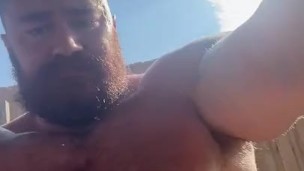 Giant Dick Bodybuilder Ooze Precum OnlyfansBeefBeast Hairy Beefy Musclebear Hot Big Cock Bear Hung