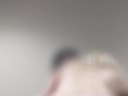 金髪ビッチギャルがピンクのエロいTバック履いたまま桃尻を揺らしハメ撮り - Screenshot 4 of 16 - Hentai