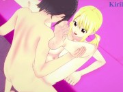 Lucy Heartfilia and I have intense sex in a secret room. - Fairy Tail Hentai 11/16