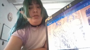 Pov: La Otaku de tu flia te descubre viendo Hentai!! 🧐