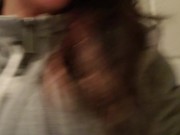 Moaning with Pleasure While I Piss Standing 10/16