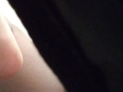 Ebony Pussy Play Pink Dildo