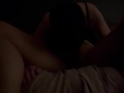 Sloppy headfuck and locking her head between my legs – do you guys want the throatpie scene as well? 12/16