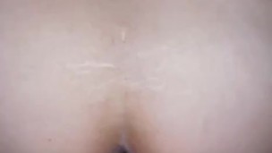 Madrastra (stepmon) me pone el culo y me la follo de perro - POV - Real