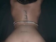 Petite Ebony Fan Take Backshots from BBC 2/16