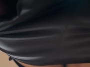 彼女と家で電車ごっこして体中触りまくったら、感じまくってたのでそのまま生で立ちバックで挿入　素人カップル / 日本人 / イメージプレイ 16/16