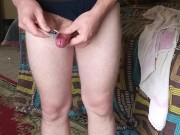 Friend recording hands free cumshot 10/16