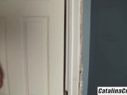 LICENSED TO BLOW Ashli Orion Blows Stud On Toilet 1/16