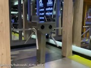 Pickup blonde in the gym dragged a stranger into her room for passionate sex 5/16