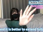 [Foot fetish] I will tell you the tricks of electric massage and the difference from footjob ♡