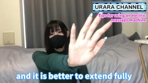 [Foot fetish] I will tell you the tricks of electric massage and the difference from footjob ♡