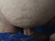 BBW Pegging fat ass hairy hubby 10/16