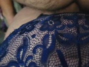 BBW Pegging fat ass hairy hubby 11/16