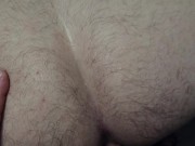 BBW Pegging fat ass hairy hubby 16/16