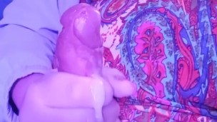 Cute Twink Shoots Warm Cum