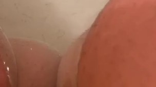 Watch her play with her tight pussy