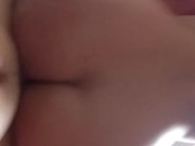 I'm home alone with my brother's wife, and we fuck in her room. 5/16