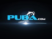 Dani has a hot black light threesome 1/16