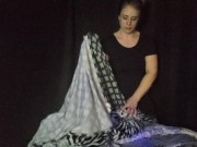 POV milf step mom sucks my cock while dad is upstairs 1/16