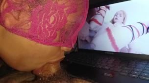 I put the bastard's favorite whore and sucked it hot, soaking his cock throbbing with lust🍆🍌🍑🤤💦