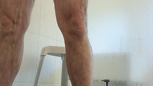 Solo Shower Moment Caught On Camera