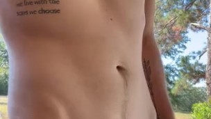 TEEN SHOWS OFF MORNING STIFFY