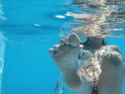 Bonnie sexy tight petite brunette pornstar swimming 11/16