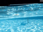 Bonnie sexy tight petite brunette pornstar swimming 4/16