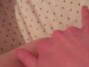 Пися течёт от желания, пришлось потрогать. Хотя родители дома - Screenshot 3 of 16 - Orgasm