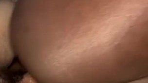 Ebony Stepsister leave dick creamy