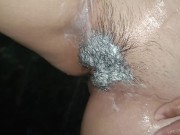Afeitando mi vagina peluda parte 1, rica vagina latina es afeitada. 3/16