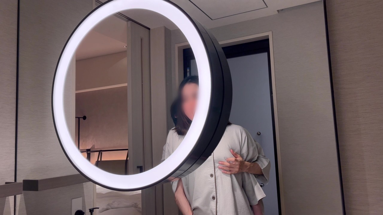 【NTR/イチャラブSEX】ホテル着いてすぐに洗面所でイかされて甘々セックス 人妻さん連続イキ　個人撮影 素人 寝取られ 乳首 女性向け 若妻 痴女 むっちり NTR おっぱい イク瞬間 パイパン H - RedTube