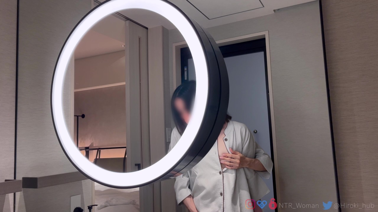 【NTR/イチャラブSEX】ホテル着いてすぐに洗面所でイかされて甘々セックス 人妻さん連続イキ　個人撮影 素人 寝取られ 乳首 女性向け 若妻 痴女 むっちり NTR おっぱい イク瞬間 パイパン H - RedTube