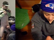 College Freshman on Christmas Break Never stood a Chance inside Heather's Mouth ! 15/16