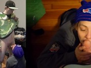 College Freshman on Christmas Break Never stood a Chance inside Heather's Mouth ! 5/16