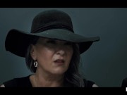 Blonde chick filled up with cum and fully destroyed inside coffin 14/16