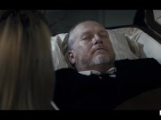 Blonde chick filled up with cum and fully destroyed inside coffin 5/16