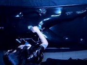 relentlessly edging my slave in the vac-bed 4/16