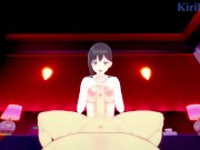 Kobeni Higashiyama and I have intense sex at a love hotel. - Chainsaw Man POV Hentai 2/16