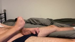 WANKING MY BIG COCK