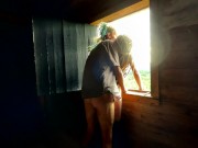 Couple exploring an old mine shaft and each other - RosenlundX - 4k 60fps 10/16