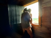 Couple exploring an old mine shaft and each other - RosenlundX - 4k 60fps 11/16