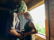 Couple exploring an old mine shaft and each other - RosenlundX - 4k 60fps 15/16