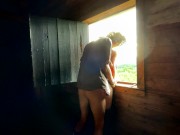 Couple exploring an old mine shaft and each other - RosenlundX - 4k 60fps 9/16