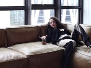 The Femdom Fetish Clip: Mommy Domme's Strapon and Foot Worship 4/16