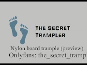 Nylon cock trampling board (preview, soon on onlyfans) 1/16