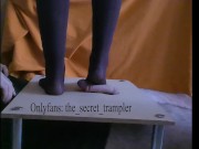 Nylon cock trampling board (preview, soon on onlyfans) 10/16