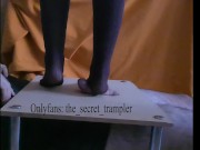 Nylon cock trampling board (preview, soon on onlyfans) 11/16