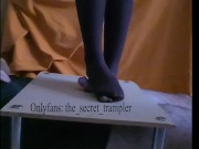 Nylon cock trampling board (preview, soon on onlyfans) 13/16