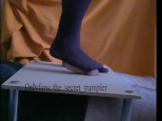 Nylon cock trampling board (preview, soon on onlyfans) 6/16